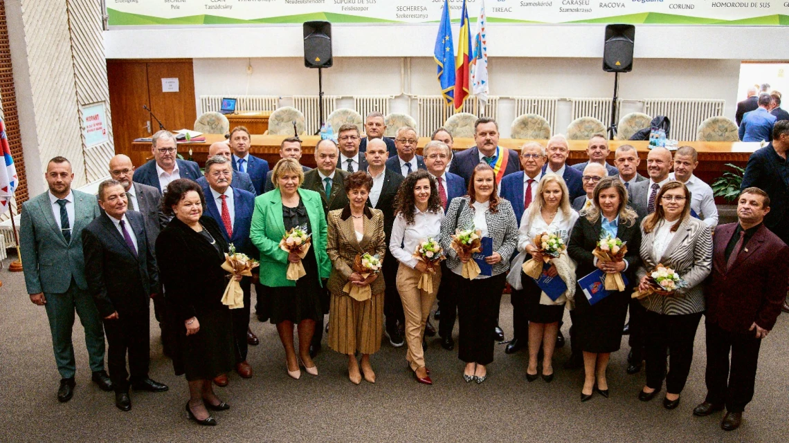 Megtartották a Szatmár Megyei Tanács alakuló gyűlését