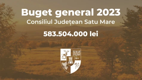 Bugetul Consiliului Județean Satu Mare pentru anul 2023, orientat spre dezvoltare