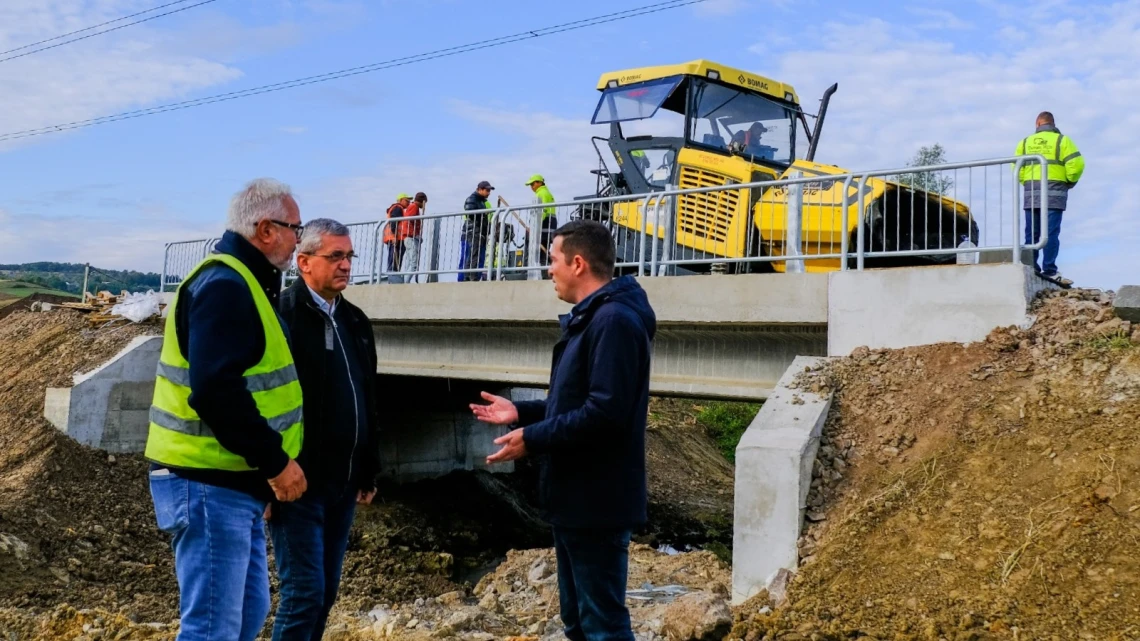 Etapă finală la podul din Bârsău de Jos