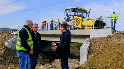 A végéhez közeledik az alsóberekszói híd felújítása