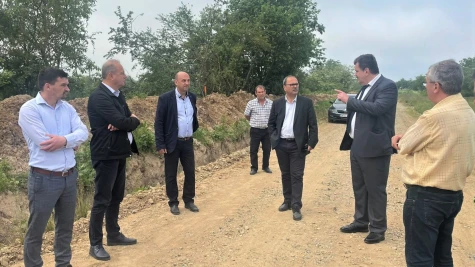 Megkezdődött a megyei utak korszerűsítése Erdőd - Erdődhegy és Ivácskó - Szamoskrassó közötti részeken