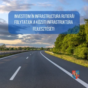 Folytatódik a közúti infrastruktúra fejlesztése Szatmár megyében
