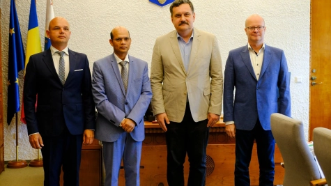 India nagykövete hivatalos látogatást tett Szatmár megyében