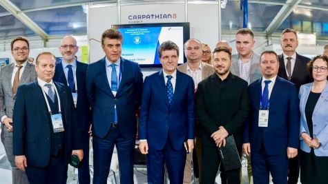 Szatmár megye képviselői a Carpathian 8 találkozóján