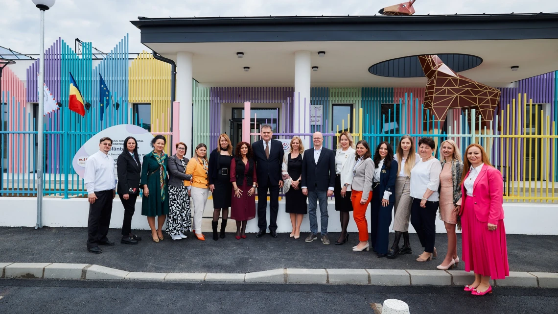 A fost inaugurată cea mai nouă creșă din Satu Mare