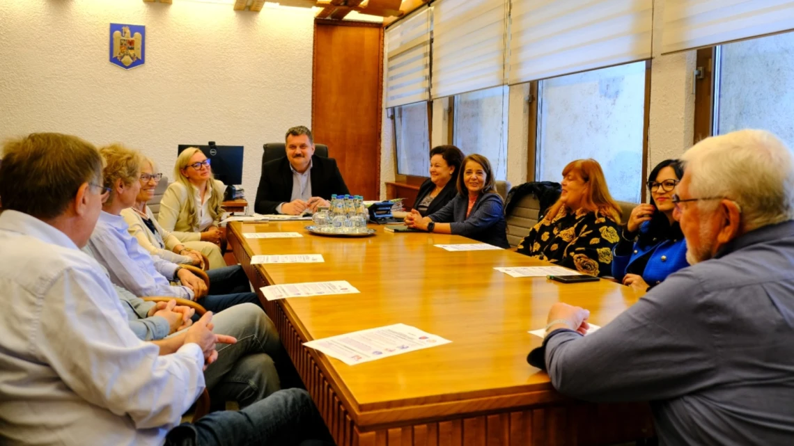 Delegatie germană la DGASPC Satu Mare