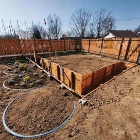 Grădina de ploaie din Livada