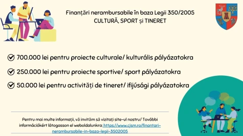 Finanțare nerambursabilă pentru asociații și ONG-uri