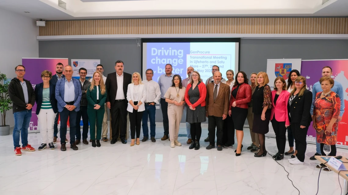 Întâlnire transnațională a specialiștilor din domeniul achizițiilor publice organizată la Satu Mare în cadrul proiectului GenProcure