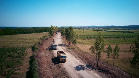 Lucrările de modernizare a DJ 193 Satu Mare – Borlești continuă într-un ritm susținut