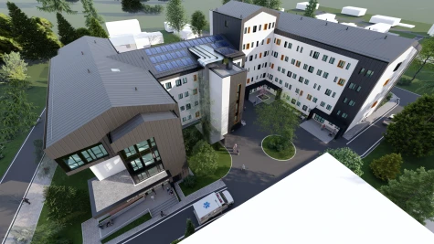 Avasfelsőfalunak korszerű, energiahatékony kórháza lesz