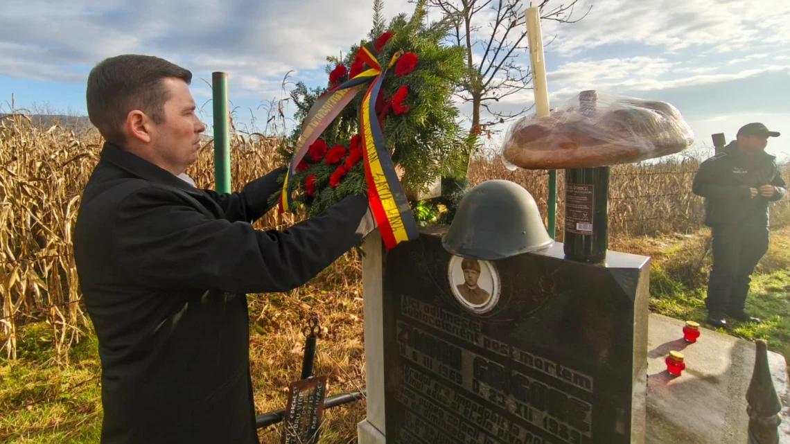 Tiszteletadás a szabadságért harcoló szatmári hősök előtt