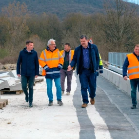 Előrehaladott állapotban a majdlesztanyai híd munkálatai