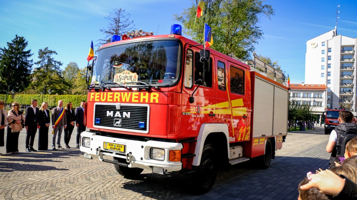 Pompierii sătmăreni, 90 de ani în slujba comunității