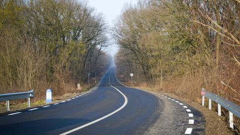 Befejeződtek a 193A megyei út felújítási munkálatai