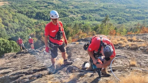 Hamarosan megnyílik Szatmár megye első via ferrata, azaz kiépített sziklamászó turistaútvonala