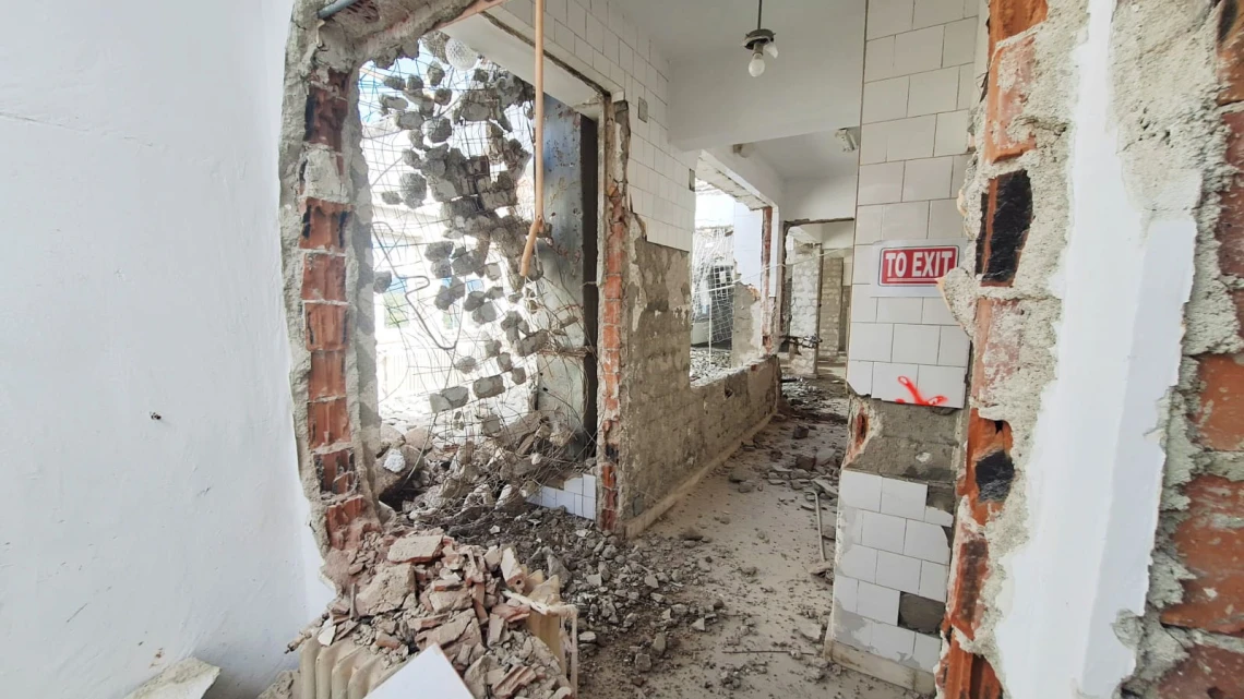 Lucrările la Spitalul din Negrești-Oaș continuă într-un ritm susținut