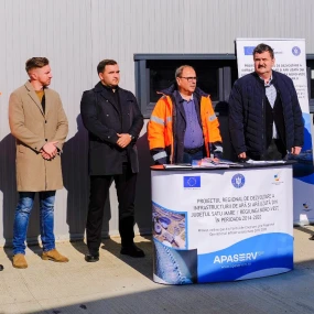 Trei noi stații de epurare finalizate!