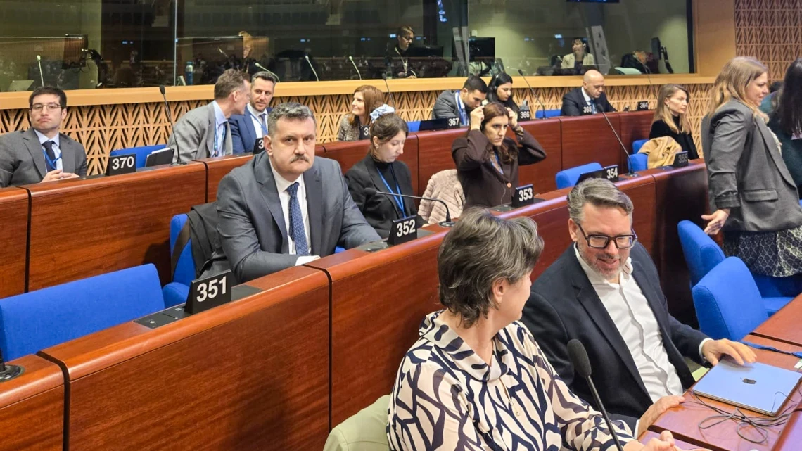 Pataki Csaba, în fruntea delegației României la Strasbourg