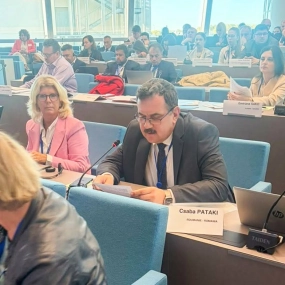 Pataki Csaba reprezintă UNCJR la Strasbourg