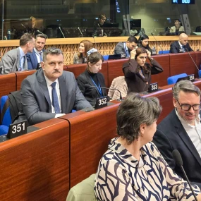 Pataki Csaba, în fruntea delegației României la Strasbourg