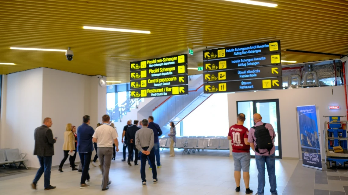Consiliul Județean Satu Mare construiește un nou terminal pentru aeroport