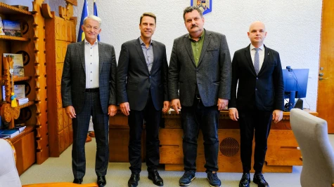 A Román–Német Kereskedelmi Kamara képviselőinek hivatalos látogatása